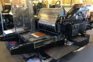 Heidelberg SBD, 64 × 89cm, 1968 -SOLD to Germany