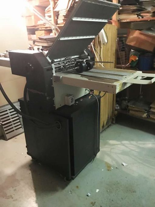 GrafiPli Folding machine -SOLD to Serbia