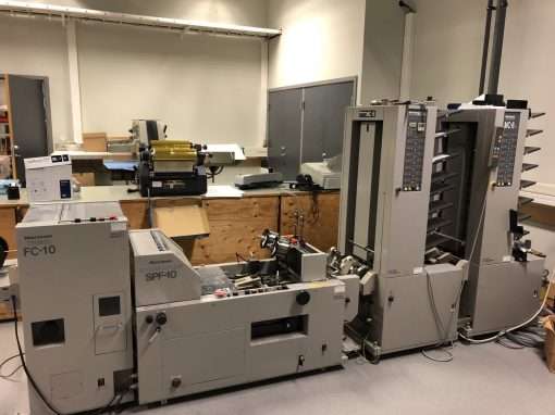 Horizon SPF 10 booklet making system -SOLD to Morocco