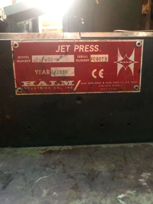 HalmJet EM 4000, 1999 -SOLD - Image 3