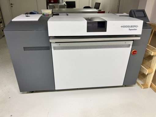 Heidelberg Topsetter 74 CTP, -2001 with Agfa Azura C95 Clean out unit -2009 -SOLD to Nigeria - Image 3