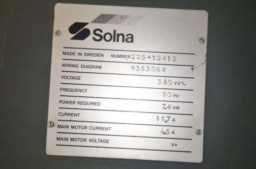 Solna 225 Plus, 1984 -SOLD to Pakistan - Image 2